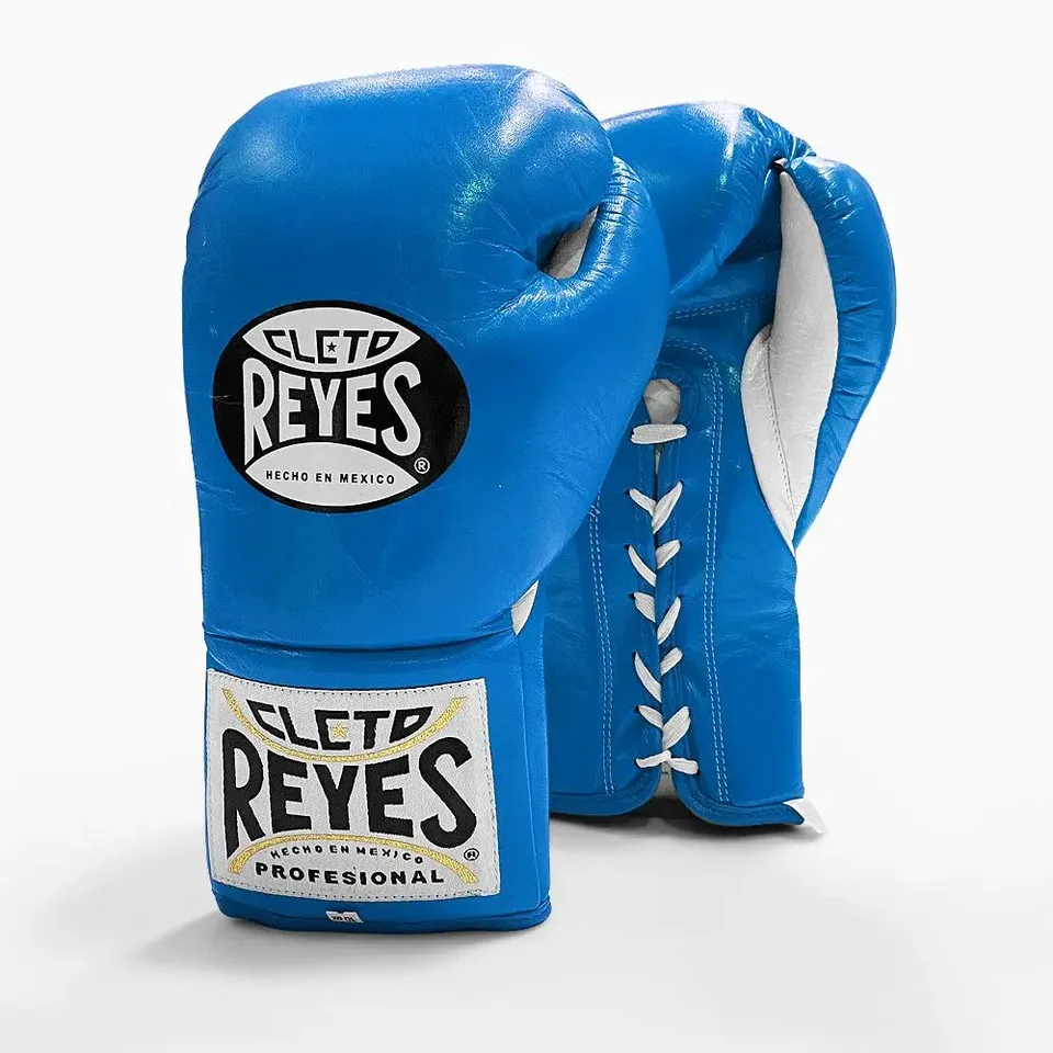 Gants de boxe Cleto Reyes Pro RY2, bleu