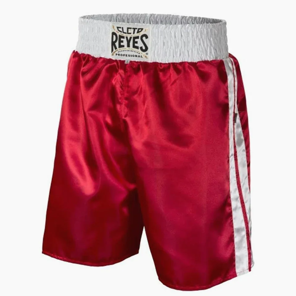 Short de boxe anglaise Cleto Reyes, rouge et blanc