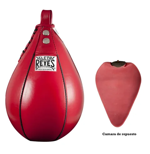 Poire de vitesse Cleto Reyes 13 cm, rouge