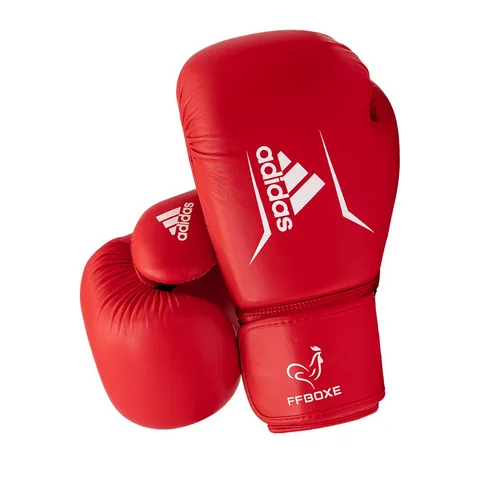 Gants de boxe amateur Adidas Speed, rouge