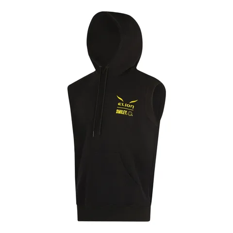 Sweat sans manches Elion × Smiley 50th Anniversary, noir