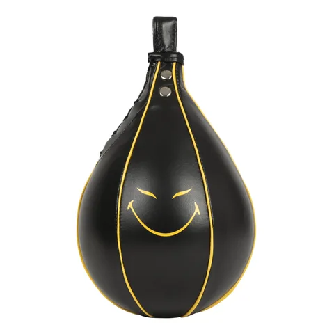 Poire de vitesse Elion × Smiley 50th Anniversary, cuir noir