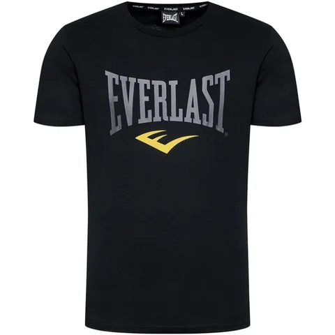 T-shirt Everlast Russel, noir et jaune