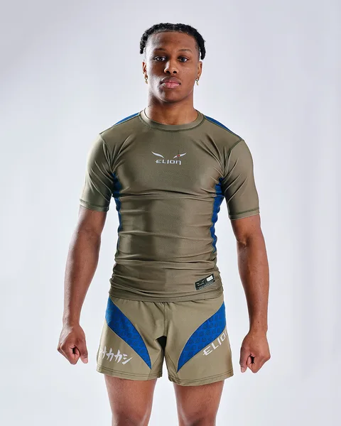 Rashguard Naruto × Elion manches courtes, Kakashi kaki