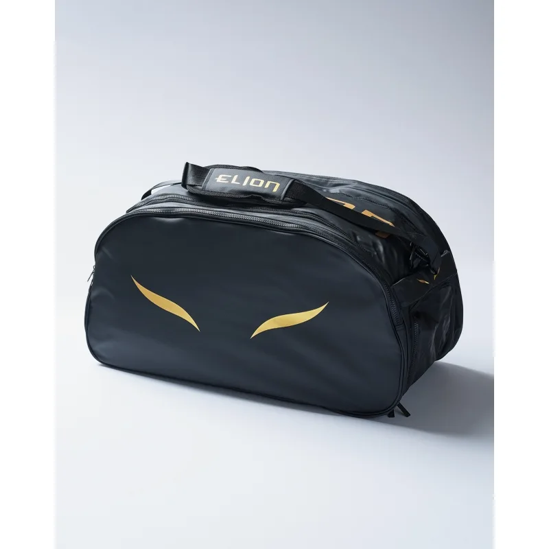 Sac de sport convertible Elion Boost, noir et or