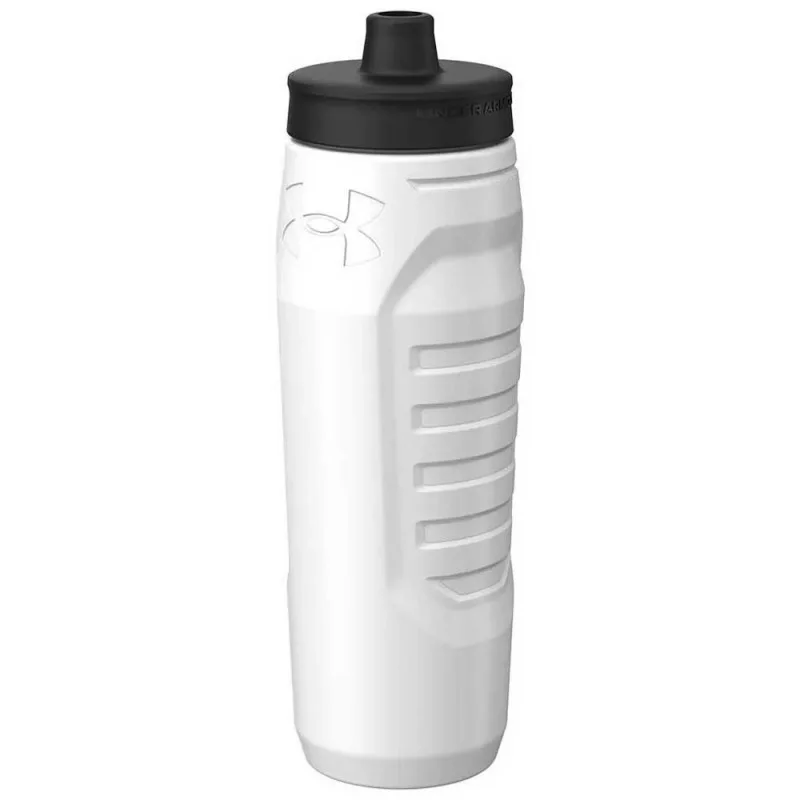 Bouteille Under Armour Squeeze Picth 950 ml, noir et blanc