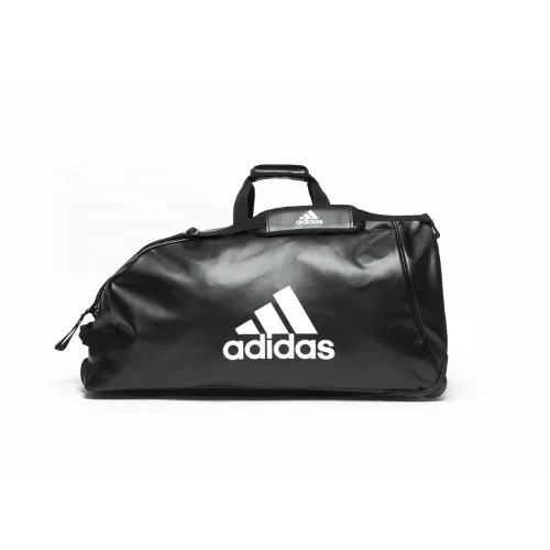 Sac de sport Adidas Combat 2 EN 1 taille S, noir et blanc
