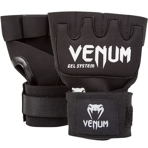 Sous-gants Venum Kontact, gel noir et blanc