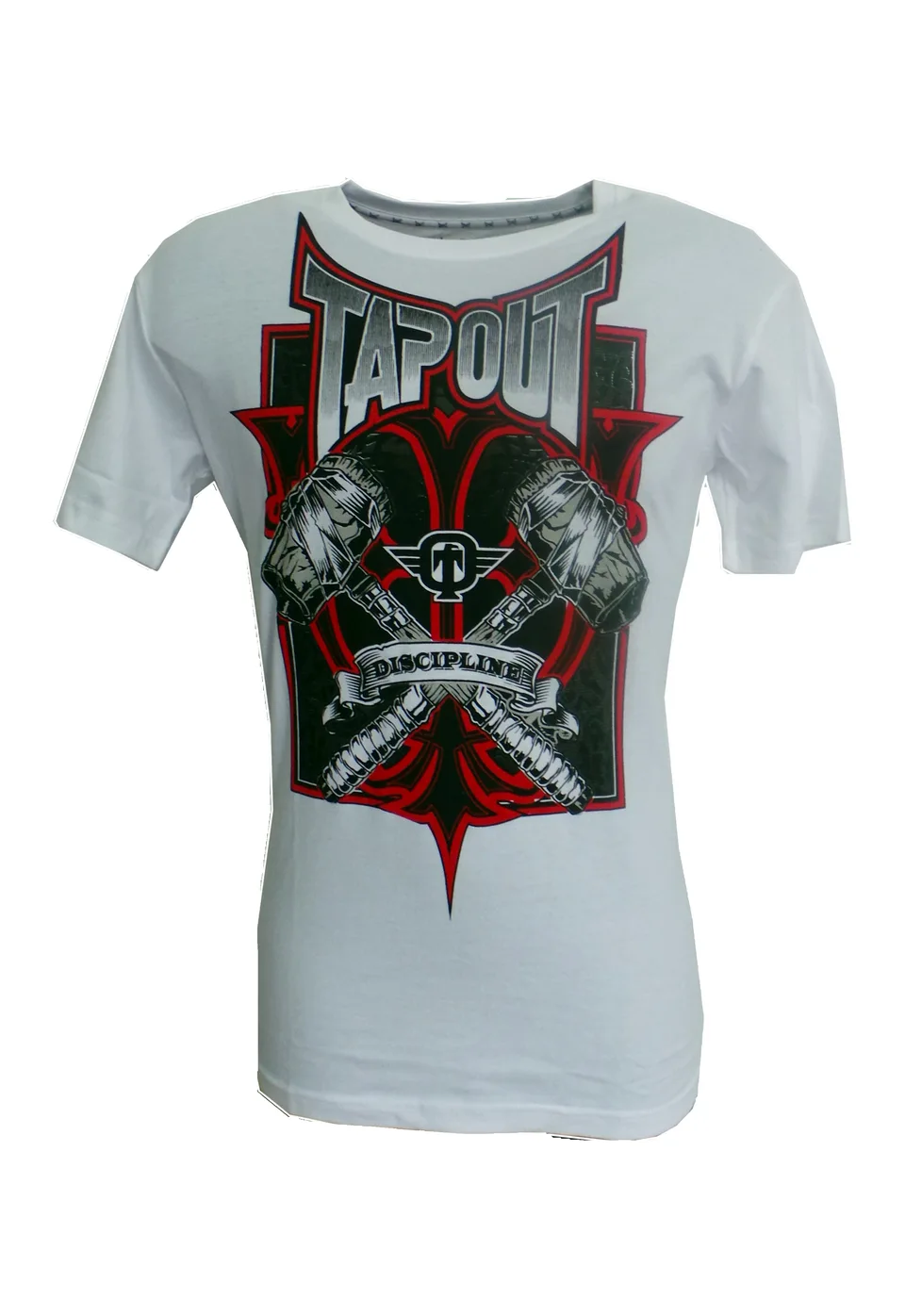 T-shirt Tapout Hammered, blanc