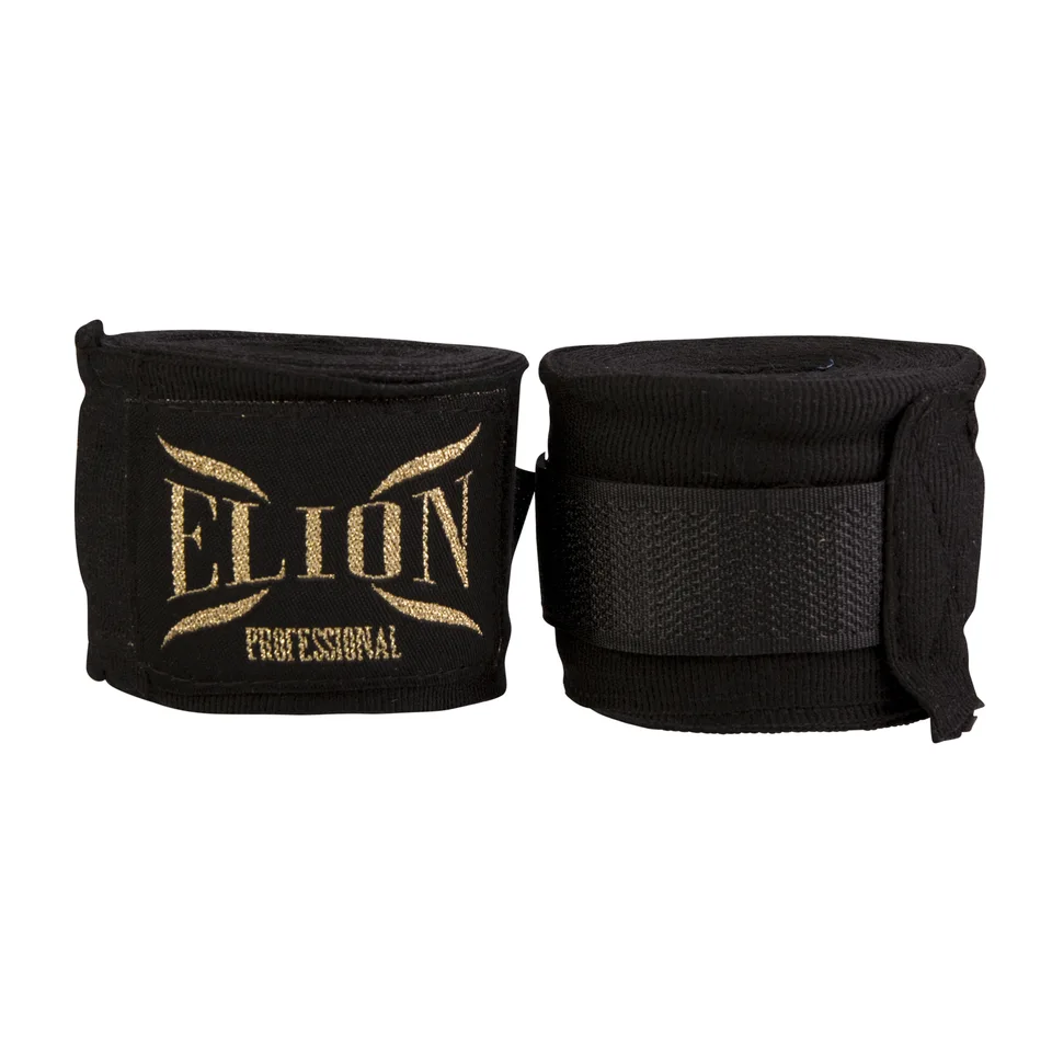 Bandes de boxe Elion 4,5 m, noir