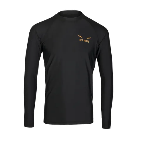 Rashguard Elion Monochrome manches longues, noir