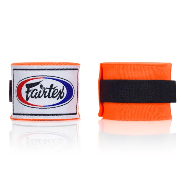 Bandes de boxe Fairtex, orange