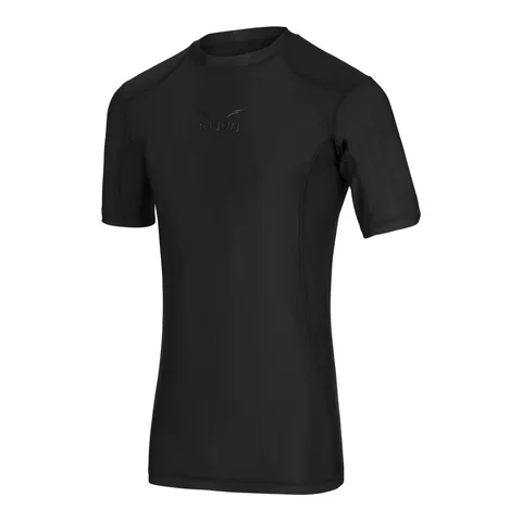 Rashguard Elion Monochrome manches courtes, noir