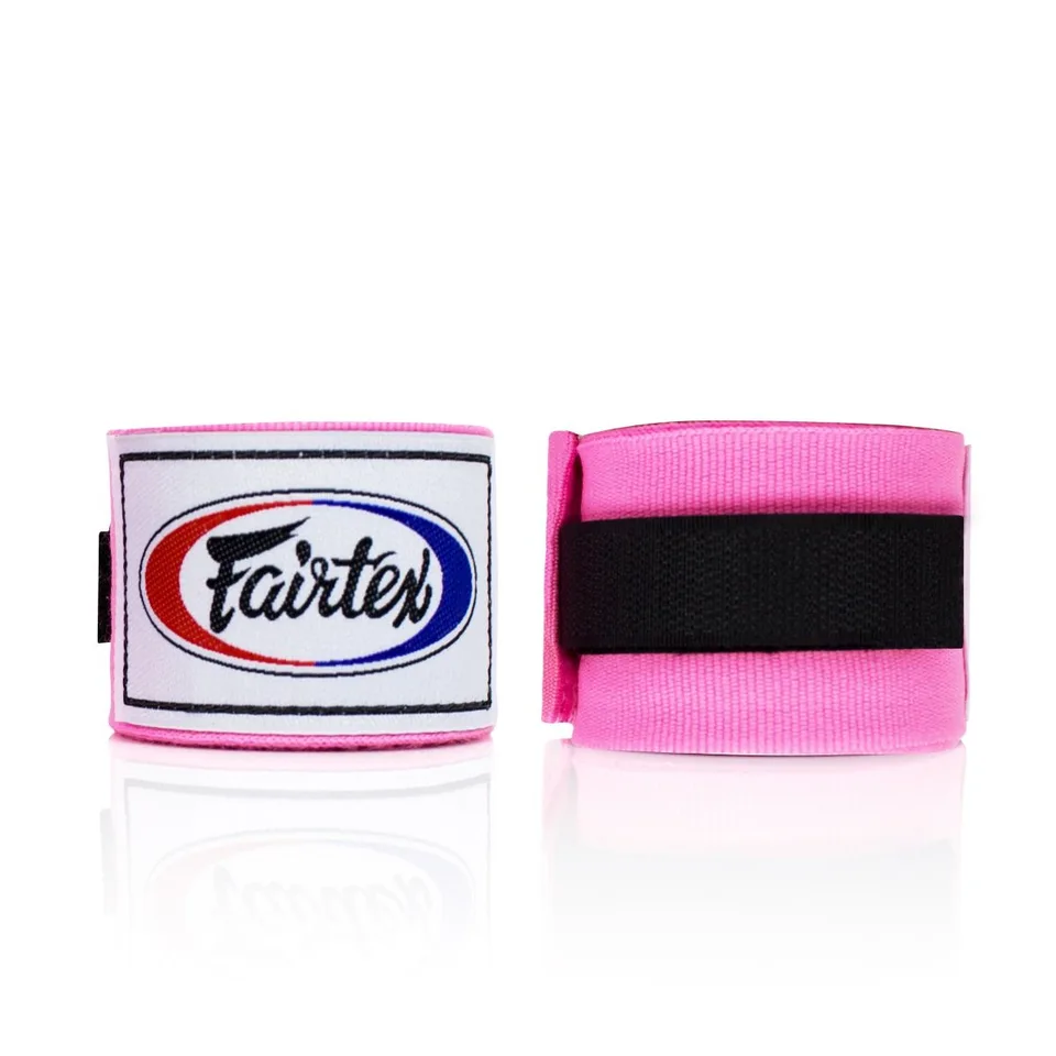 Bandes de boxe Fairtex, rose