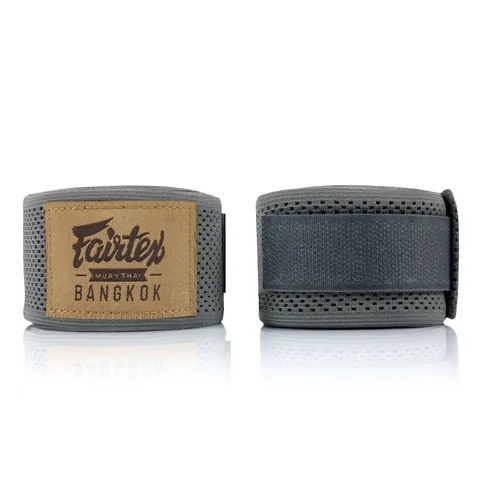 Bandes de boxe Fairtex, mesh gris