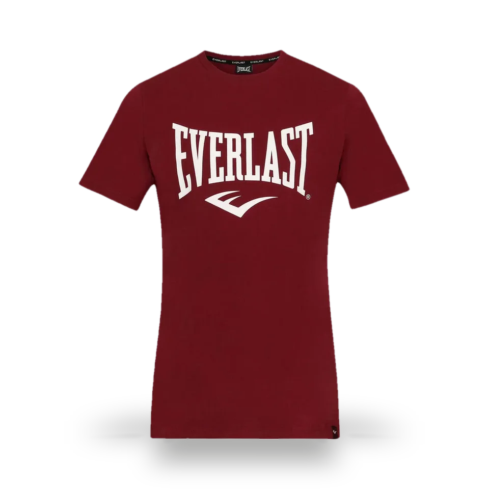 T-shirt Everlast Russel, bordeaux