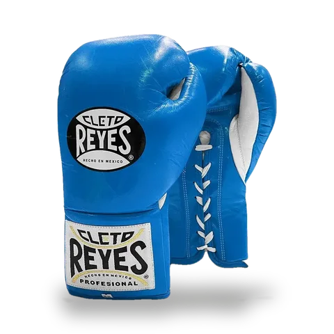 Gants de boxe Cleto Reyes Pro RY2, bleu