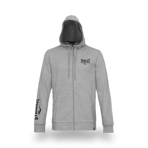 Sweat à capuche zippé Everlast Sulphur, gris