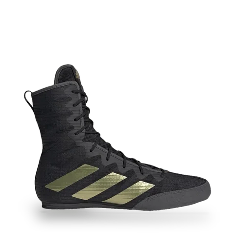 Chaussures Adidas Box Hog 4, noir et or
