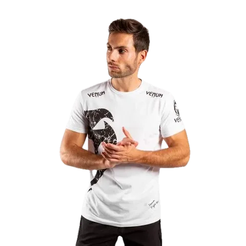 T-shirt Venum Giant, blanc et noir