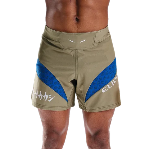 Short MMA Naruto × Elion Seyant, Kakashi kaki et bleu