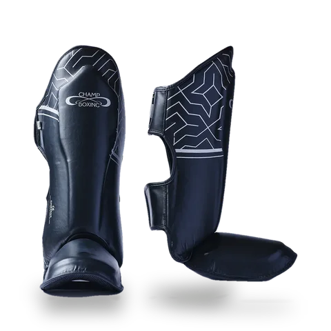 Protège-tibias et pieds Champboxing