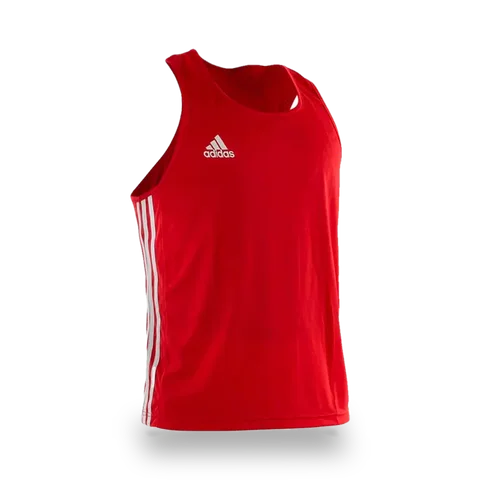 Débardeur de boxe Adidas, rouge