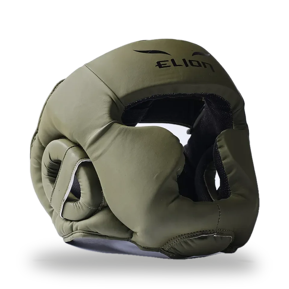 Casque Elion Extravagant, kaki et noir