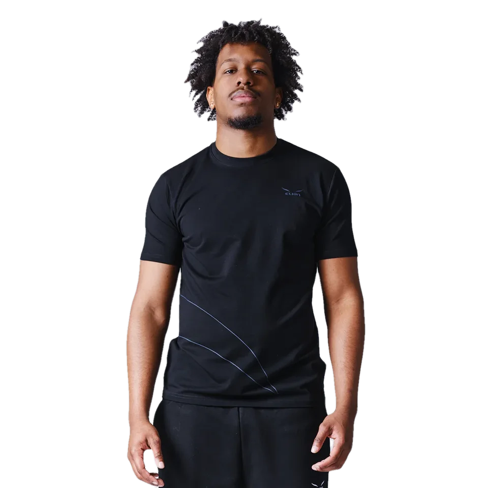 T-shirt Elion Meslay, noir