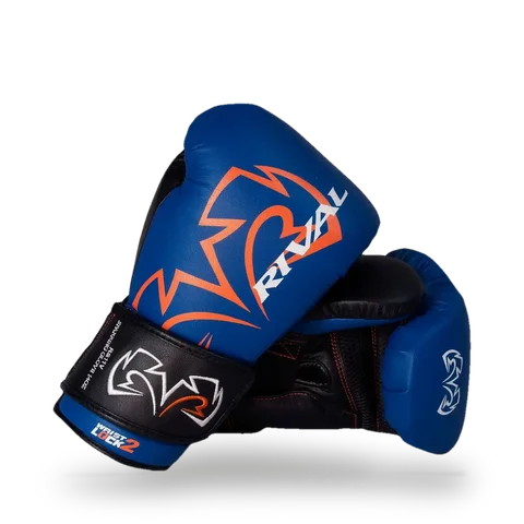 Gants de boxe de sparring Rival RS11V, bleu