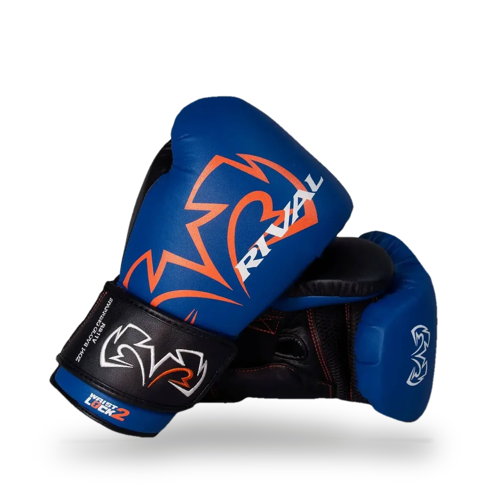Gants de boxe de sparring Rival RS11V, bleu