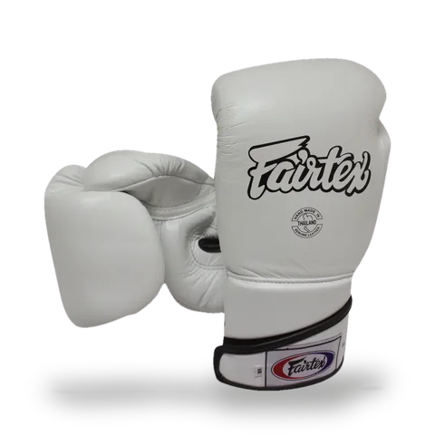 Gants de boxe d’entraînement Fairtex BGV6, blanc