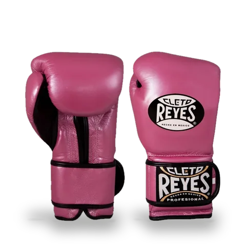 Gants de boxe d’entraînement Cleto Reyes Pro Redesign, rose