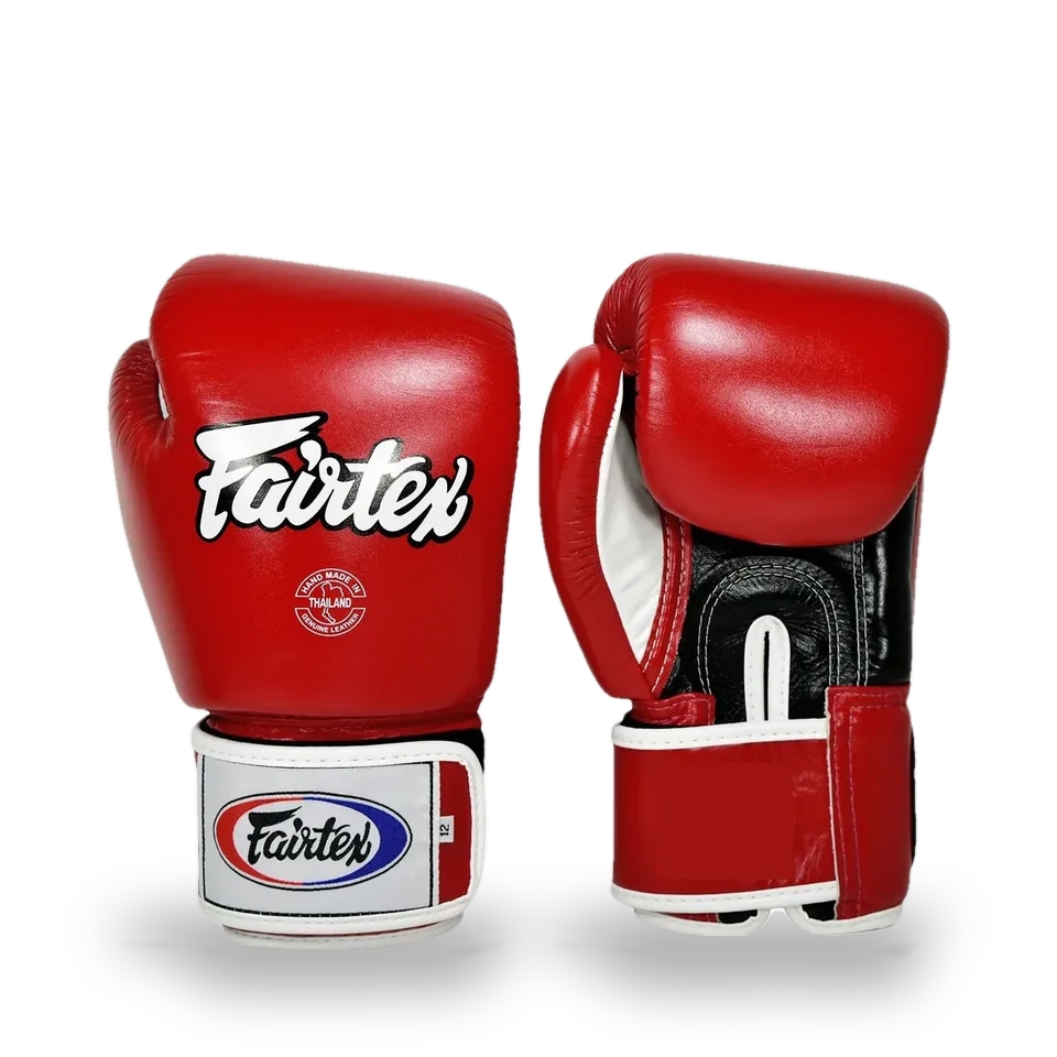 Gants de boxe d’entraînement Fairtex BGV1, rouge