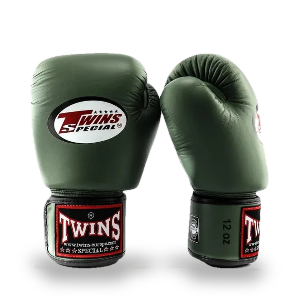 Gants de boxe d’entraînement Twins BGVL3, kaki