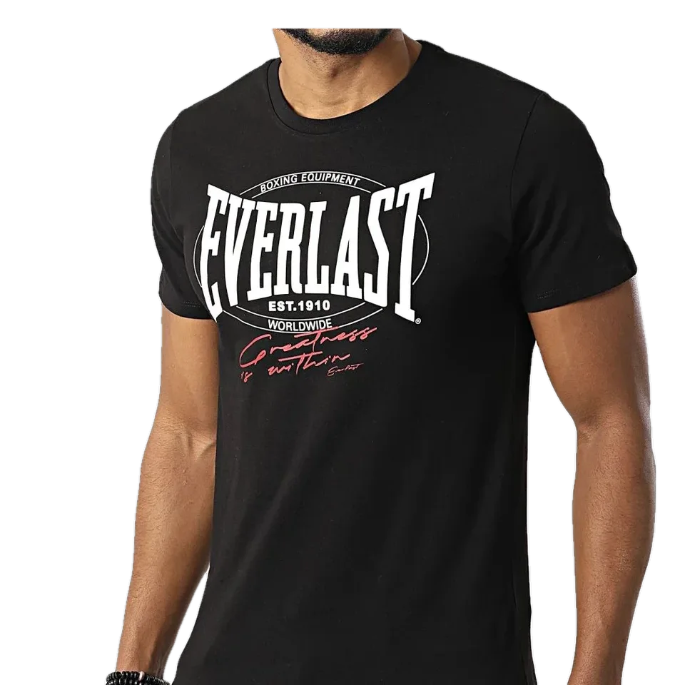T-shirt Everlast Norman, noir
