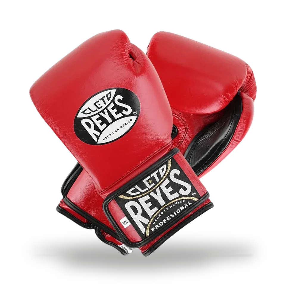 Gants de boxe d’entraînement Cleto Reyes Pro Sparring Re-Design, rouge