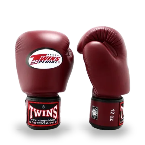Gants de boxe d’entraînement Twins BGVL3, bordeaux