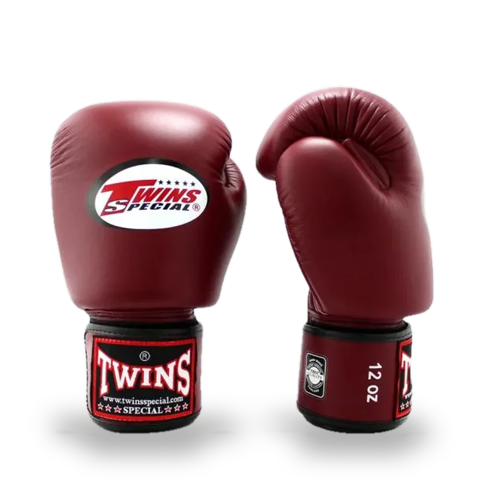 Gants de boxe d’entraînement Twins BGVL3, bordeaux
