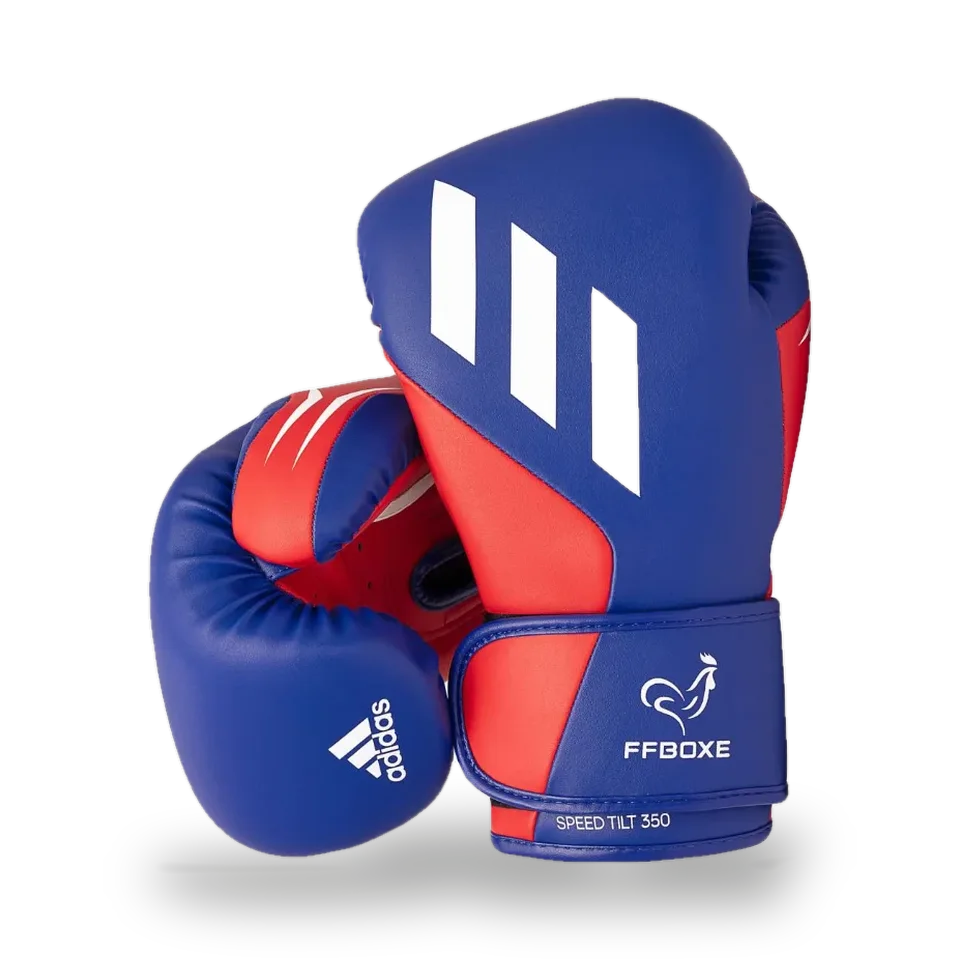 Gants de boxe d’entraînement Adidas Speed Tilt 350 Pro à Velcro, vegan
