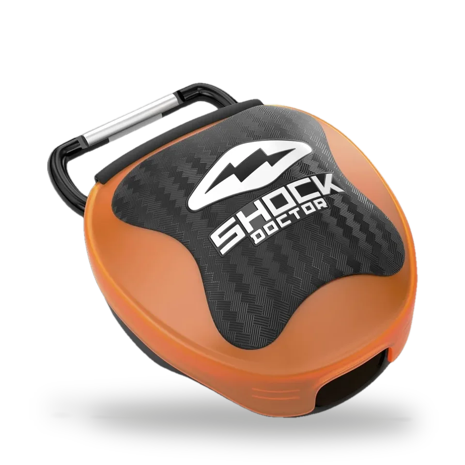 Boîte pour protège-dents Shock Doctor, orange