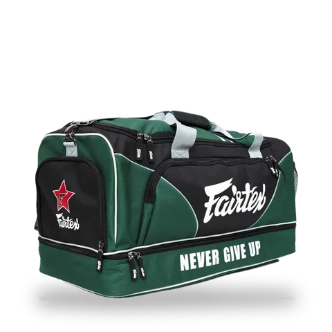 Sac de sport Fairtex, vert et noir