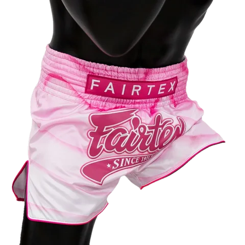 Short de boxe thaï Fairtex Alma', rose