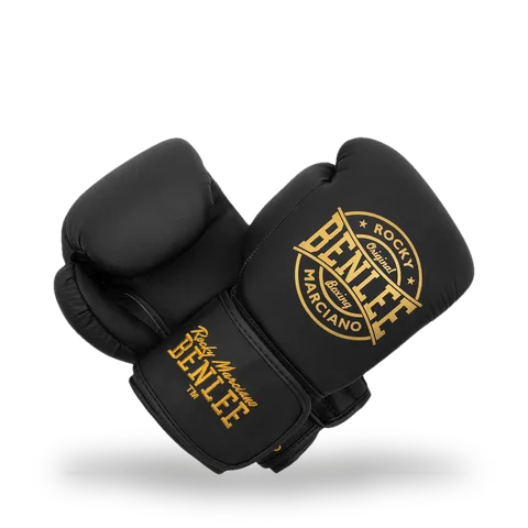 Gants de boxe BenLee Wakefield, noir et or