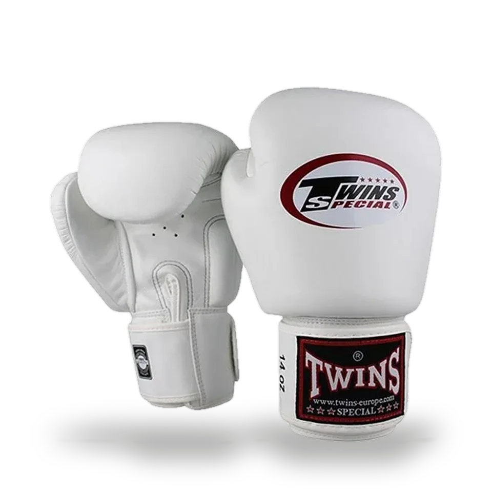 Gants de boxe d’entraînement Twins BGVL3, blanc