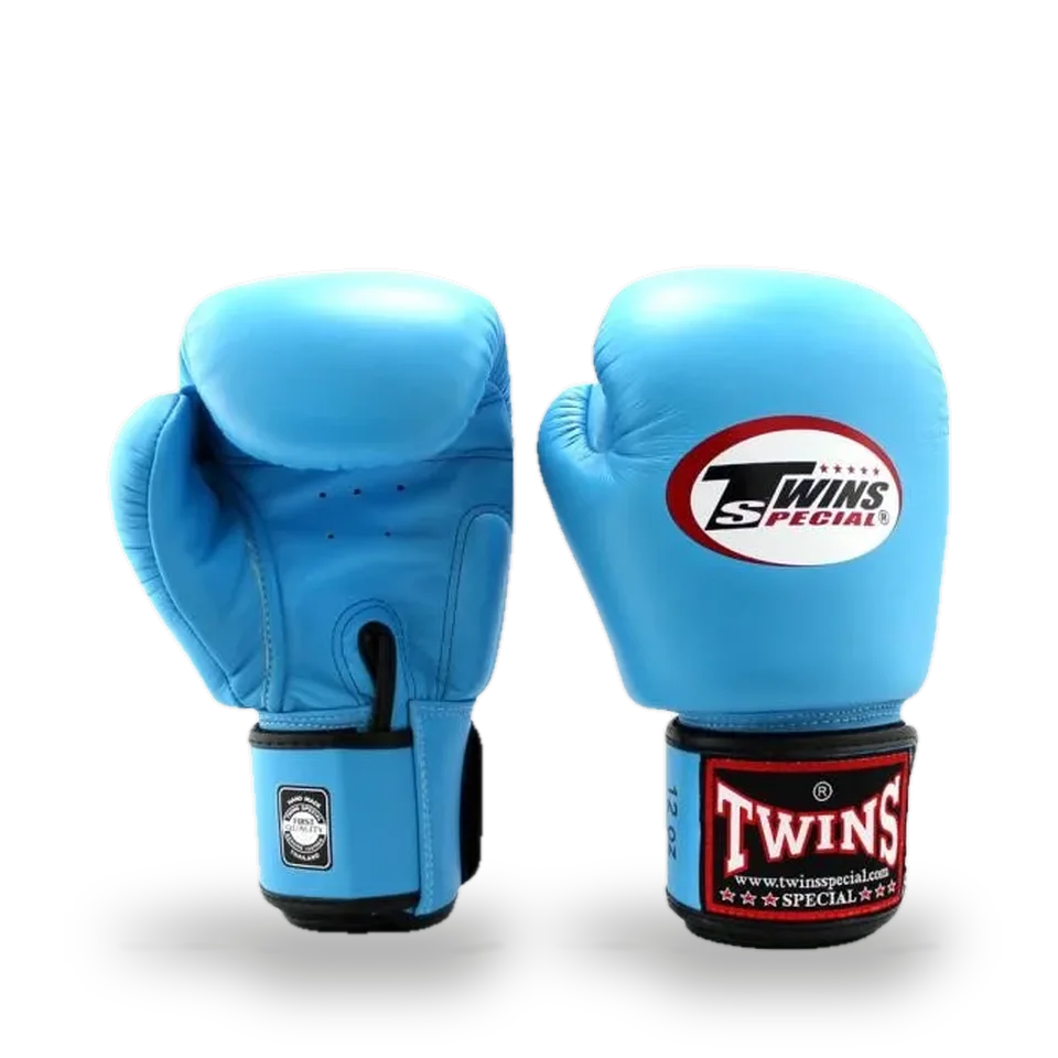 Gants de boxe d’entraînement Twins BGVL3, bleu clair