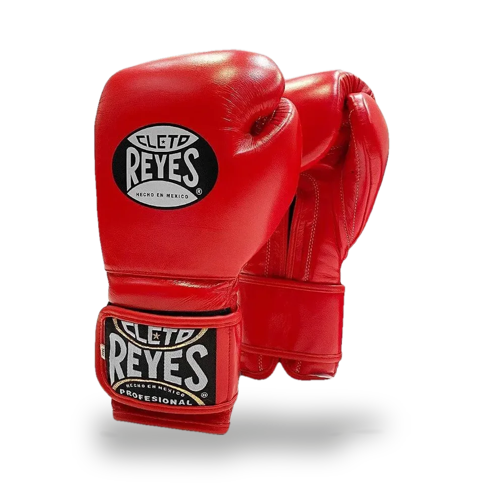 Gants de boxe d’entraînement Cleto Reyes Pro Sparring, rouge