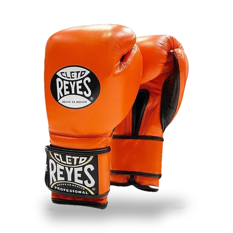 Gants de boxe d’entraînement Cleto Reyes Pro Sparring, orange