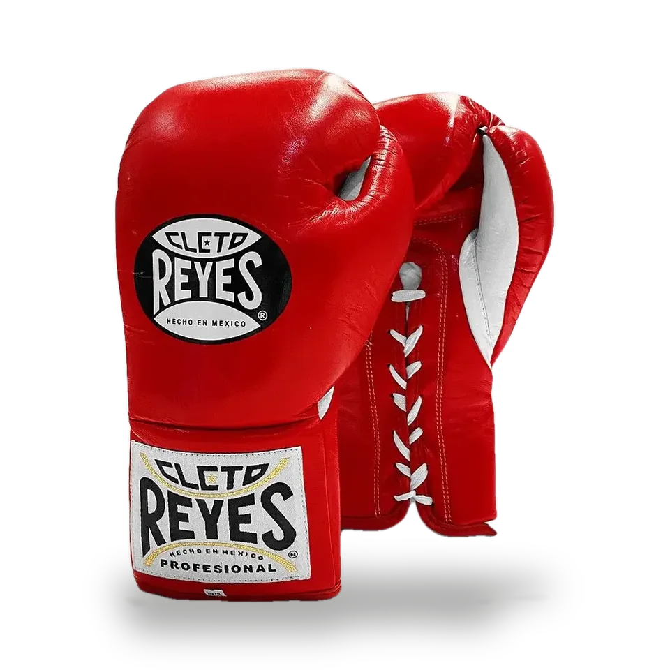 Gants de boxe Cleto Reyes Pro RY2, rouge