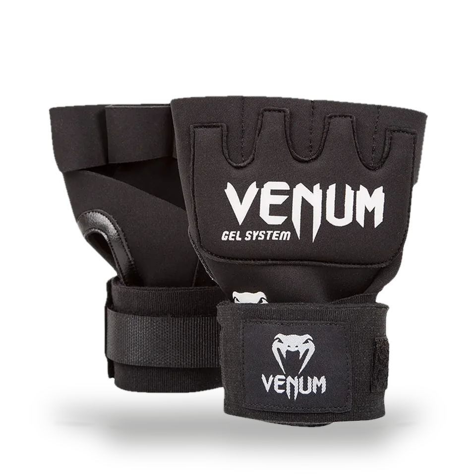 Sous-gants Venum Kontact, gel noir et blanc